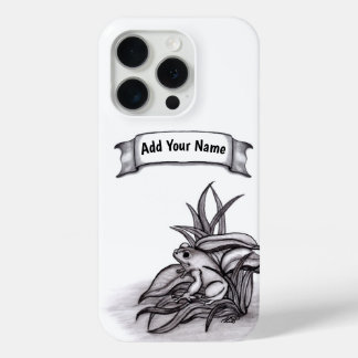 Froggy , Add Your Name iPhone 15 Pro Case