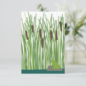 Froggy and Cattails (Standing Front)