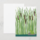 Froggy and Cattails (Front/Back)