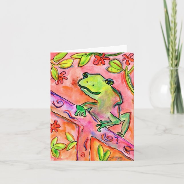 Froggy by Brett Walker, Age 14 Card (Front)