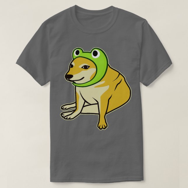 Froggy Cheems  T-Shirt (Design Front)