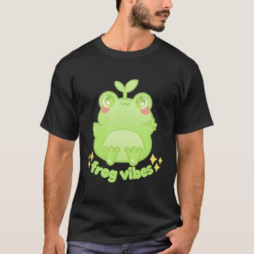 Froggy Crossing Frog Vibes T_Shirt