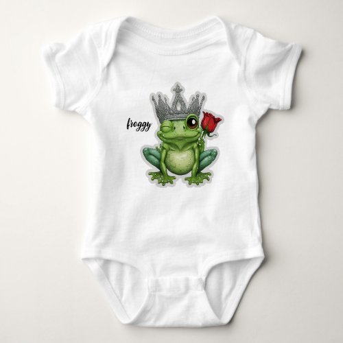 Froggy Fairyland Baby Bodysuit