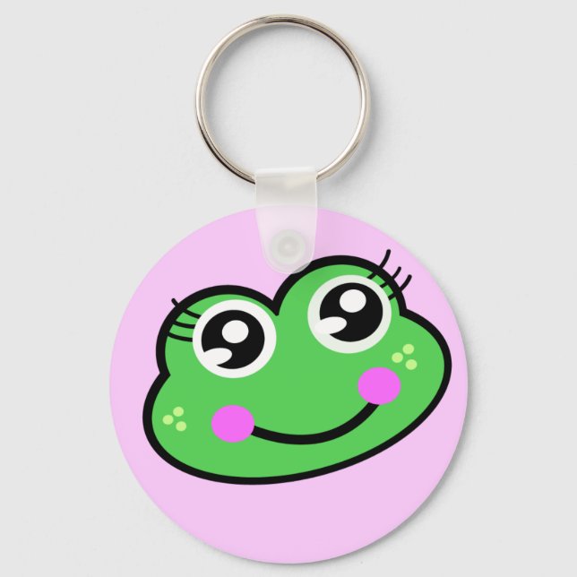 froggy head keychain (Front)