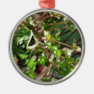 Froggy Metal Ornament