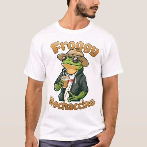 Froggy Mochaccino T_Shirt