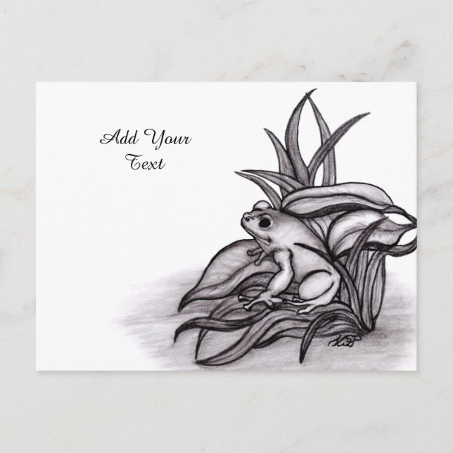 Froggy Postcard (Front)