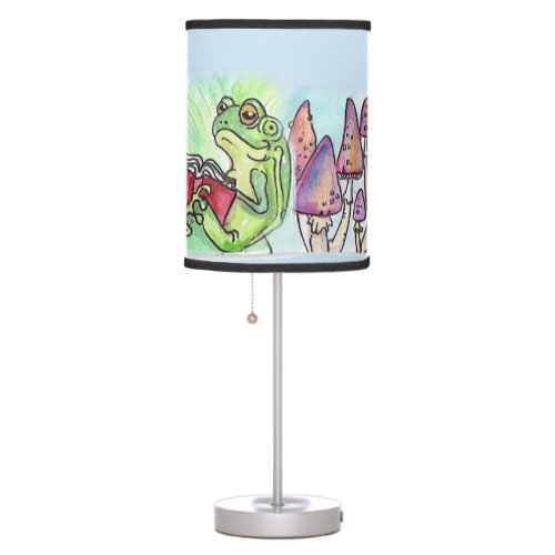 Froggy Reading Storybook Table Lamp