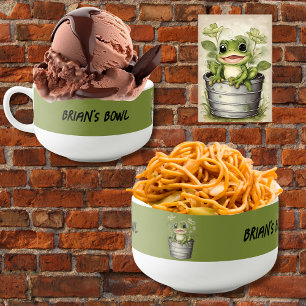 Froggy Soup Bowl