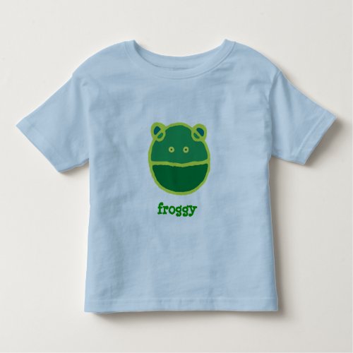 Froggy Toddler T_shirt