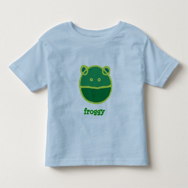 Froggy Toddler T-shirt (Front)