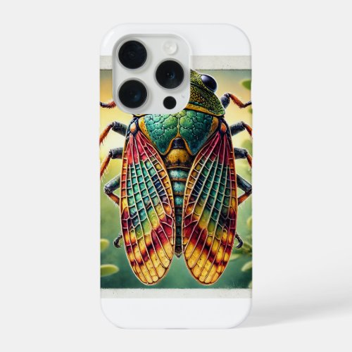 Froghopper 050724IREF122 _ Watercolor iPhone 15 Pro Case