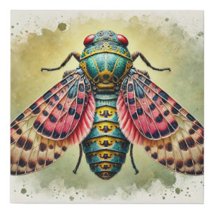 Froghopper 180924IREF247 - Watercolor Faux Canvas Print