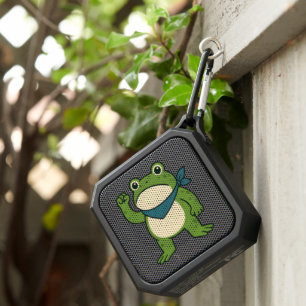 Frogs Against Fascism Portland Frog Protest Bluetooth Speaker