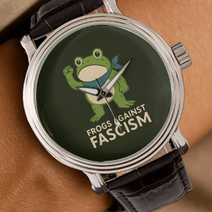 Frogs Against Fascism Portland Frog Protest Watch