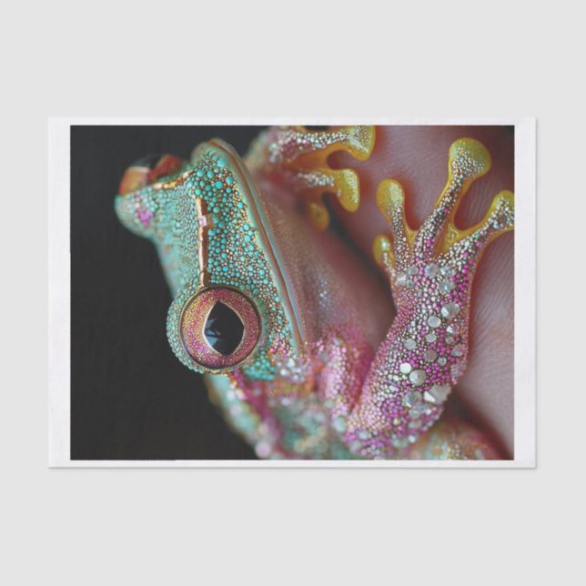 Frogs and Diamonds10 Tissue Paper (Front)