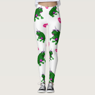Frogs And Kisses Leggings