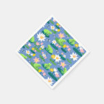 Frogs and Lily Pads Cute BABY SHOWER Birthday Kids Napkins