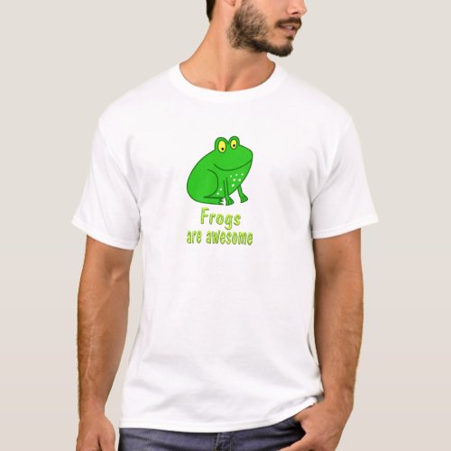 Frogs are Awesome T_Shirt