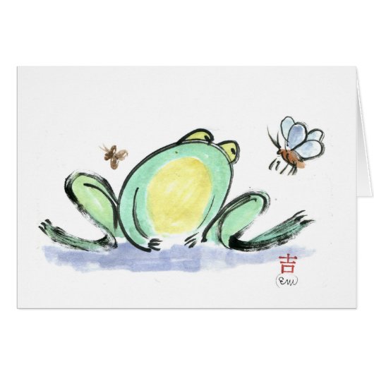 Frog's Brunch Cards (Front Horizontal)