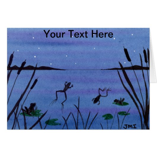 Frogs Cards (Front Horizontal)