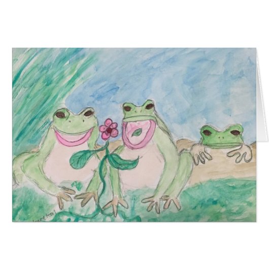 frogs cards (Front Horizontal)