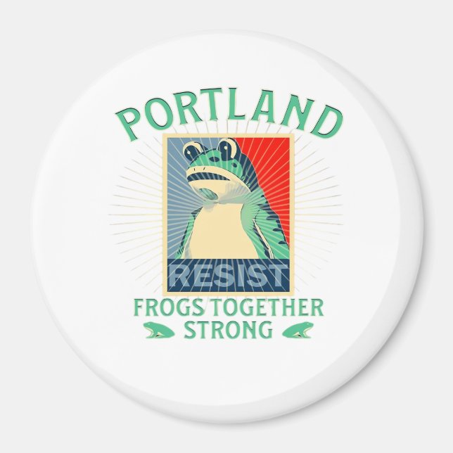 Frogs Classic Magnet (Front)