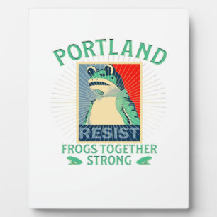 Frogs Classic Plaque