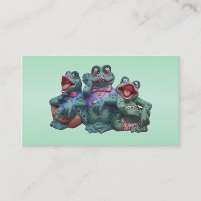 Frogs Design Business Card (Front)