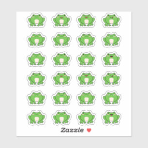 Frogs Emotional Expressions Mood Tracking Planner Sticker