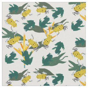 Frogs Fabric