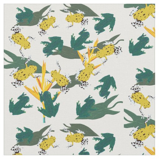 Frogs Fabric