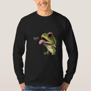 Frog's Fly Adventure, One Jump at a Time for Man a T-Shirt