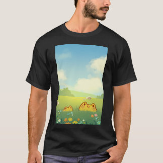 Frogs In A Flowerfield T-Shirt
