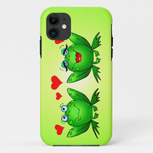 Frogs in Love iPhone Case