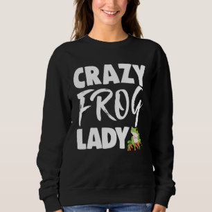 Frogs Lady  Women Frog Love Sweatshirt