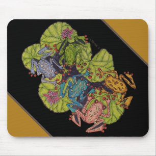 Frogs & Lilly Pads Mouse Pad