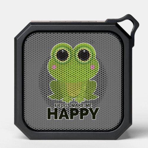 Frogs Make Me Happy Bluetooth Speaker