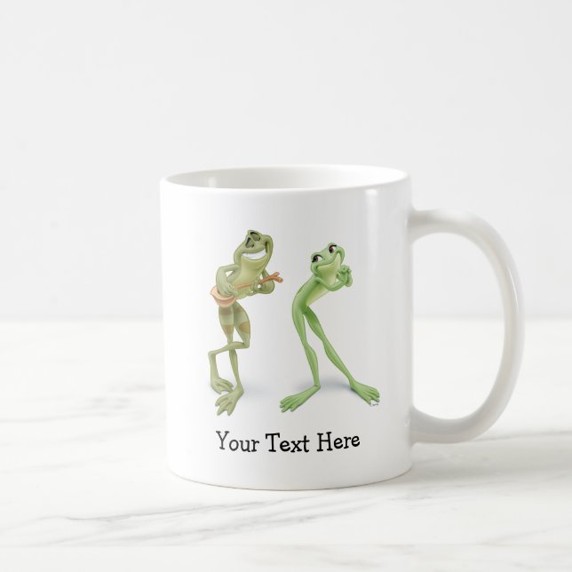 Frogs Music Coffee Mug (Right)