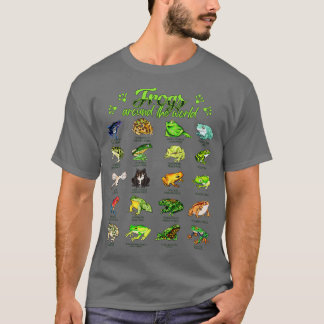 Frogs of the world frog species T-Shirt