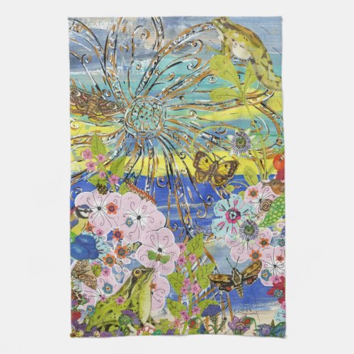 Frogs Paradise Kitchen Towel