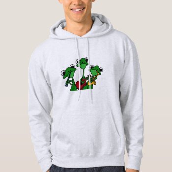 Frogs Playing Music Shirt by tickleyourfunnybone at Zazzle