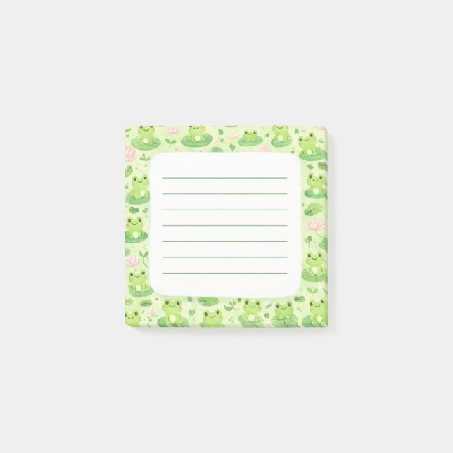 Frogs Post-it Notes (Front)