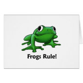 Frogs Rule! (Front Horizontal)