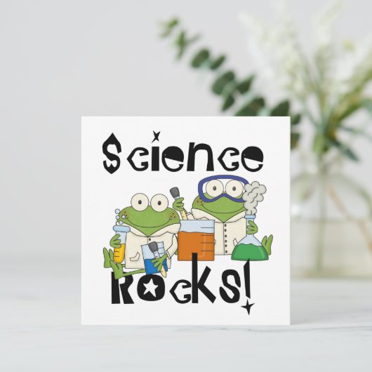 Frogs Science Rocks (Standing Front)