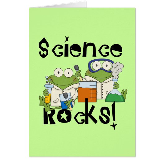 Frogs Science Rocks Cards (Front)