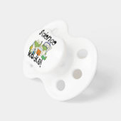 Frogs Science Rocks Pacifier (Front Right)