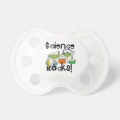 Frogs Science Rocks Pacifier (Front)