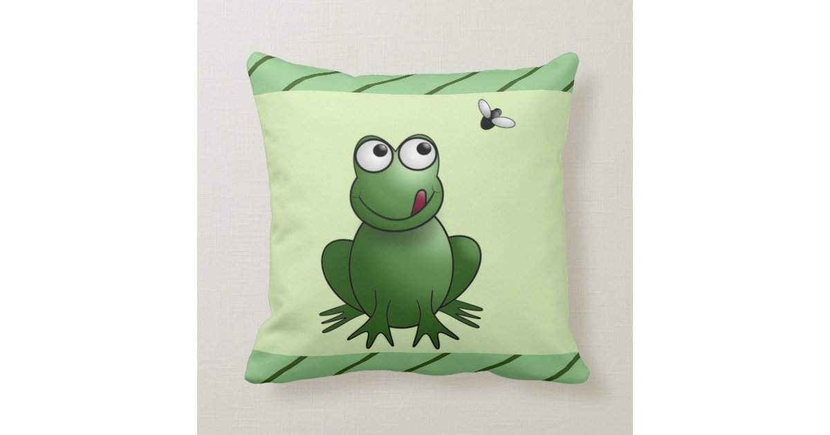 frog travel pillow