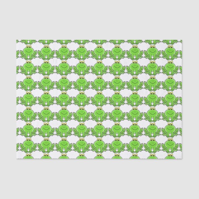 Frogs Tissue Paper (Front)